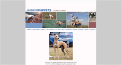 Desktop Screenshot of jamminwhippets.com