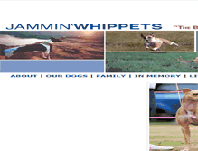 Tablet Screenshot of jamminwhippets.com